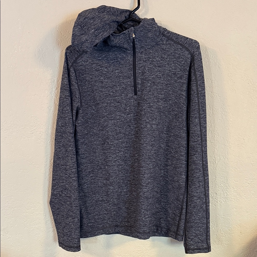 Lululemon Gray Quarter-Zip Hoodie